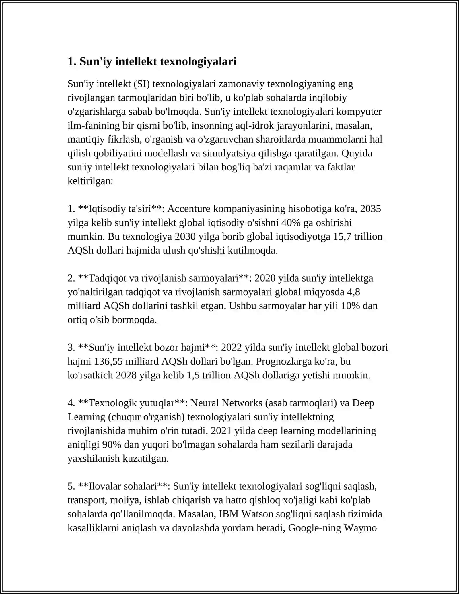 TARMOQ TEXNOLOGIYALARI 3