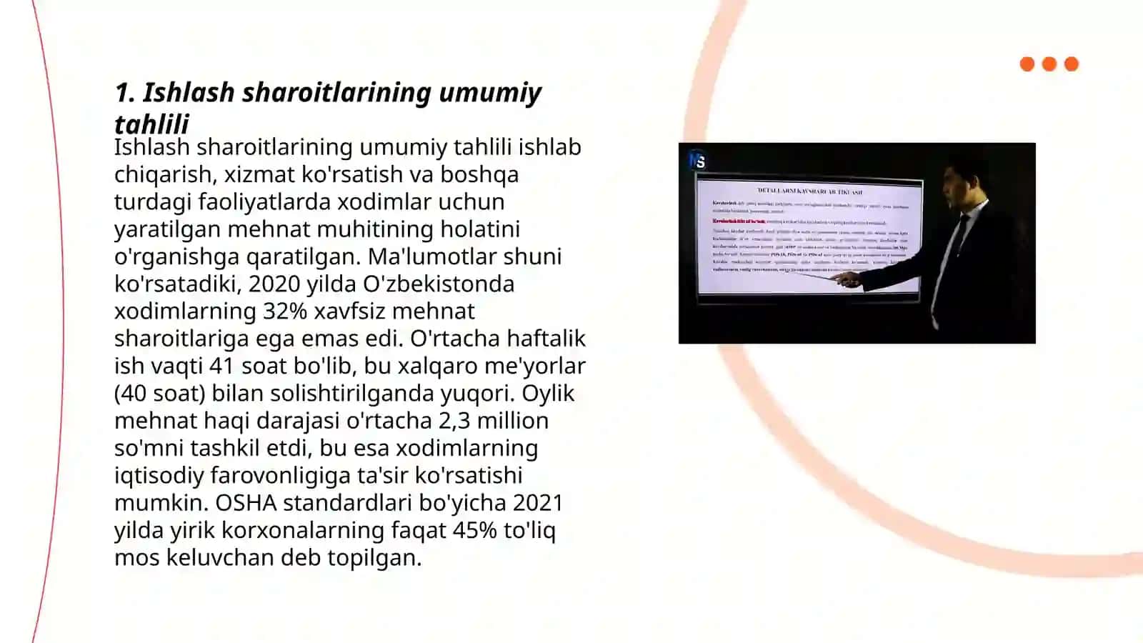Detallarni ishlash sharoitlari 3