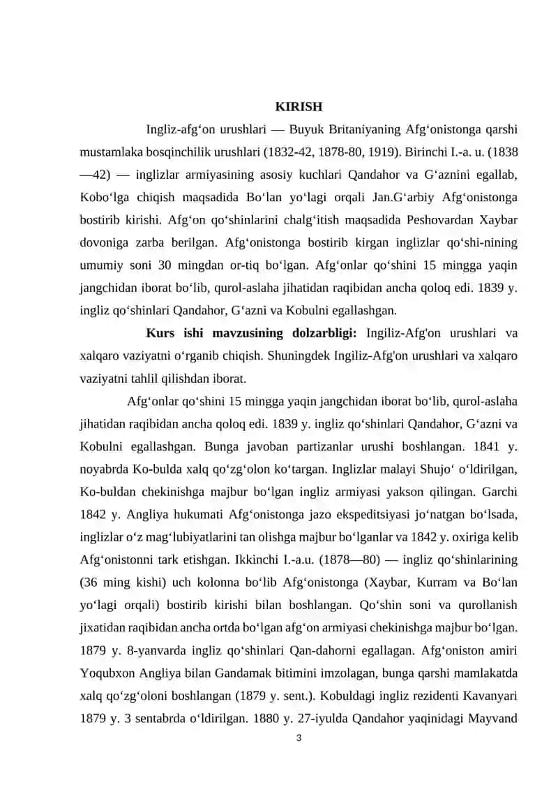 INGILIZ-AFG'ON URUSHLARI VA XALQARO VAZIYAT 3