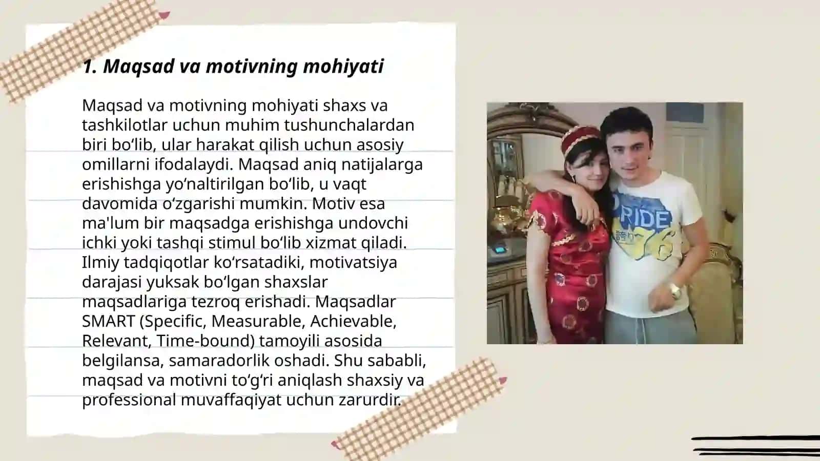 Maqsad va motivlarni o‘ziga xosligi 3