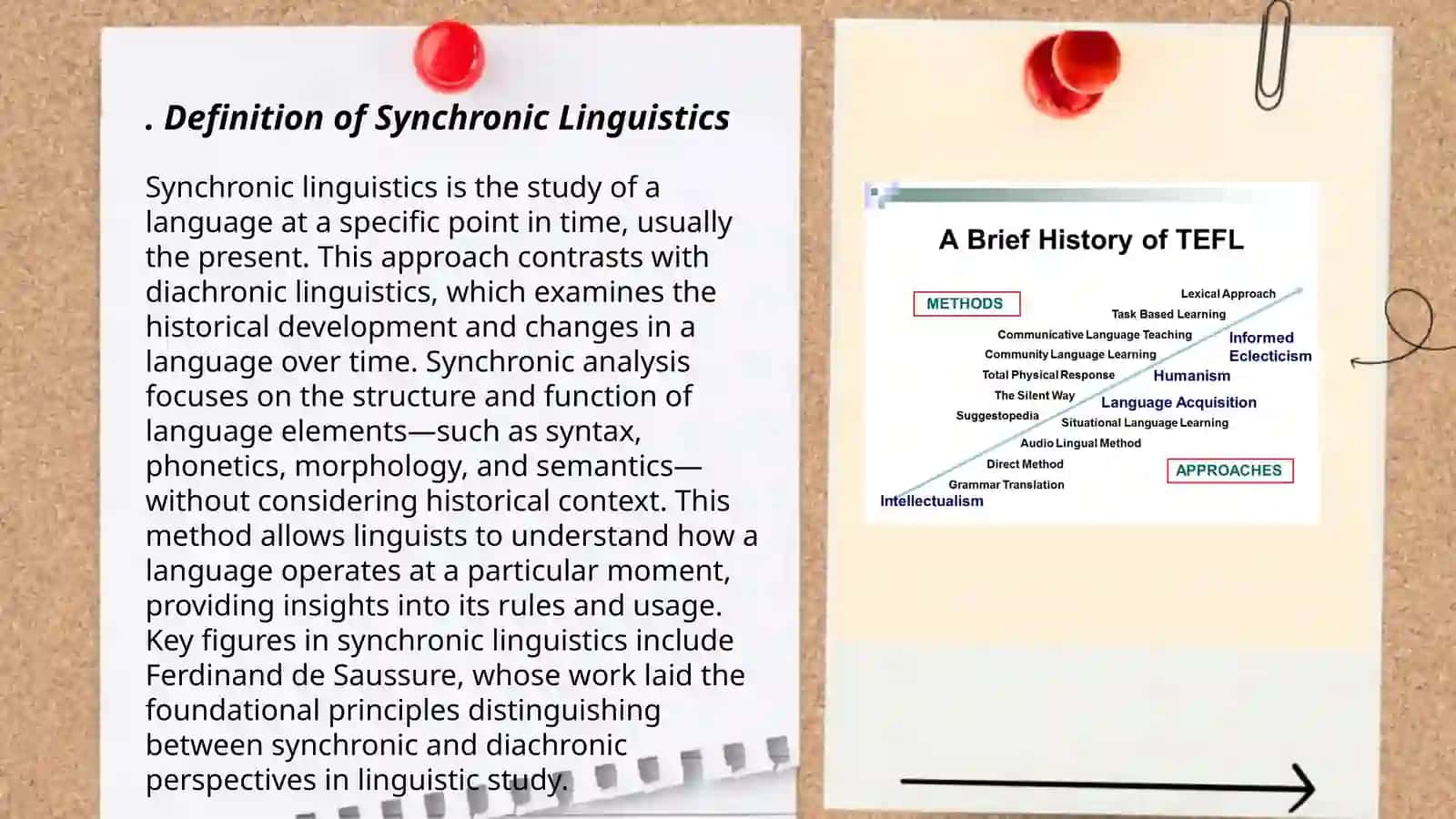 Synchronic and diachronic approaches to the study of language 3