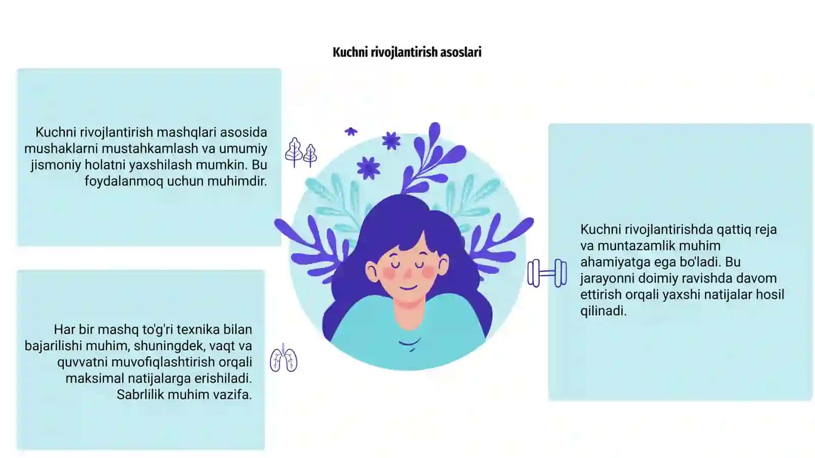 Kuchni rivojlantirish mashqlari 3