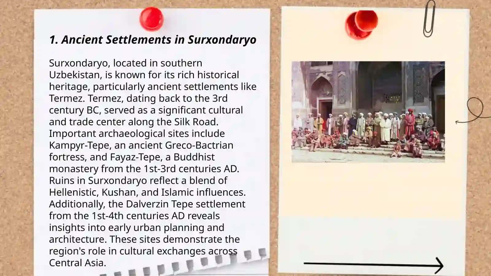 History of surxondarya 3