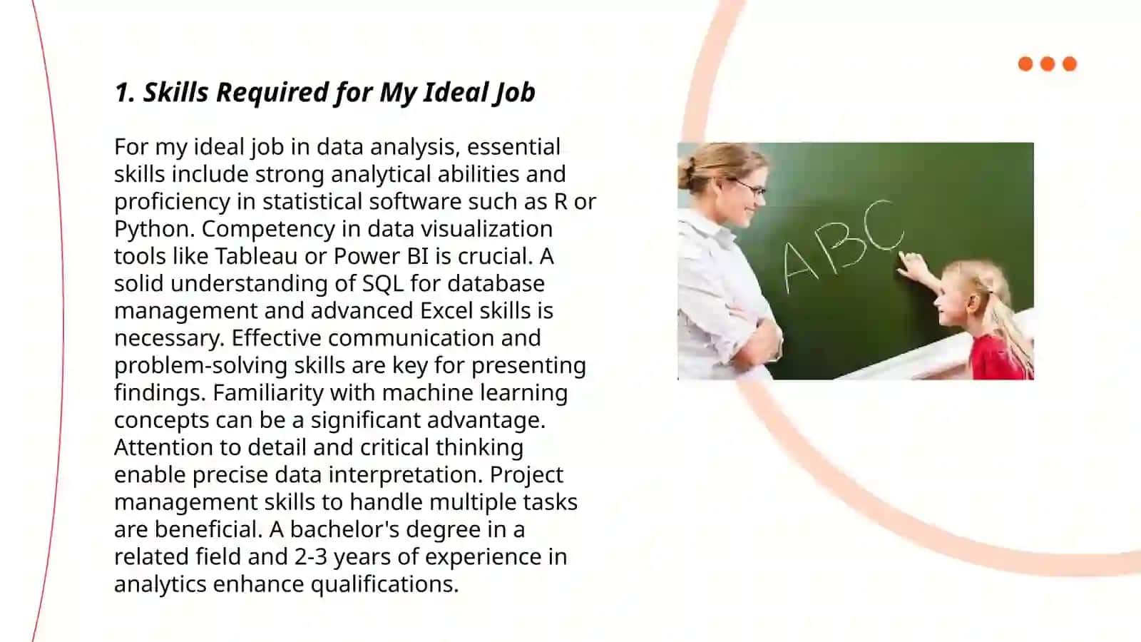 Skills Required for My Ideal Job 3