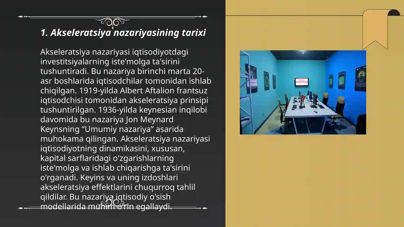 Akseleratsiya nazaryasi 3