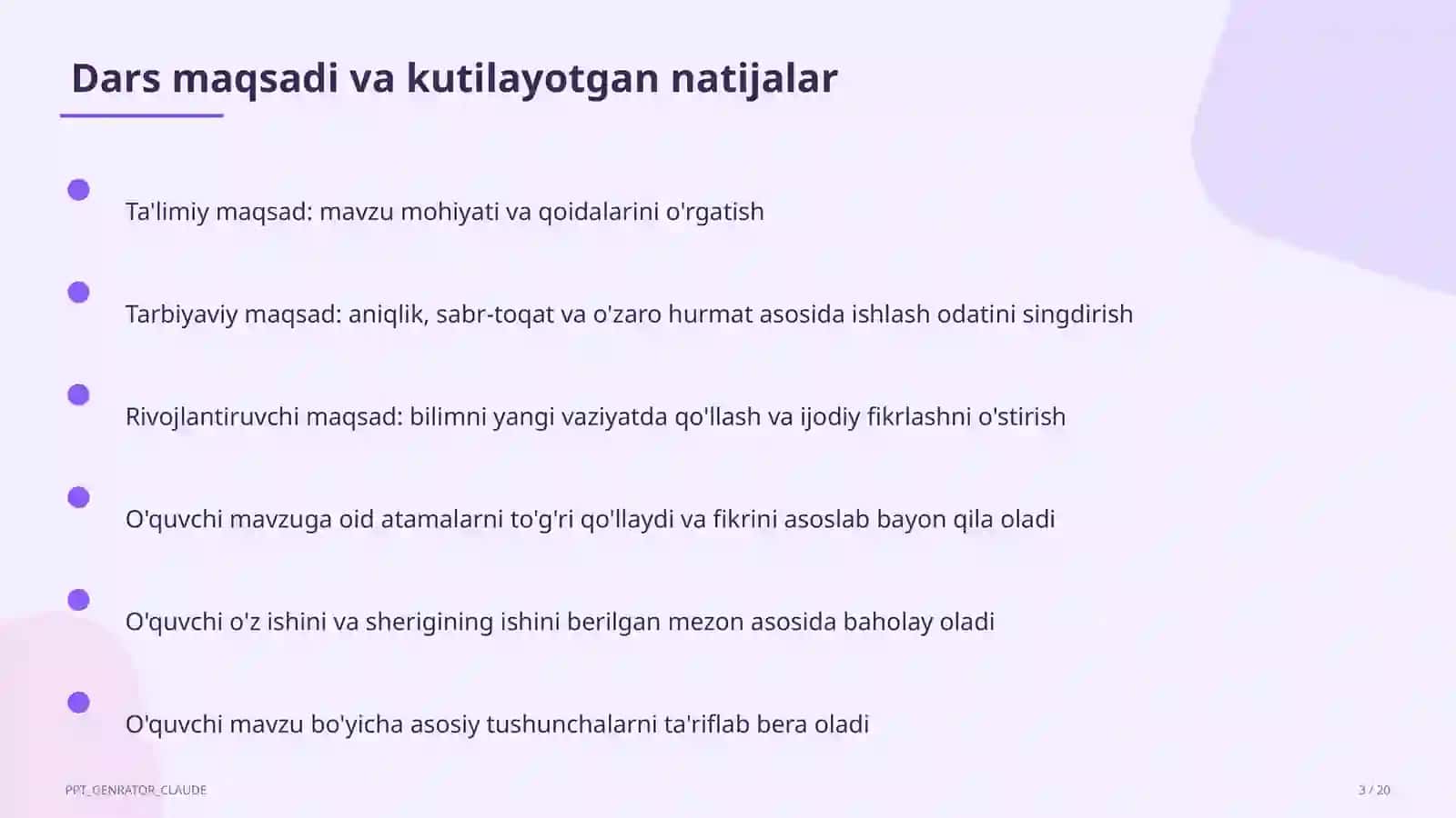 Natural sonlar va ular ustida amallar (5-sinf) 3