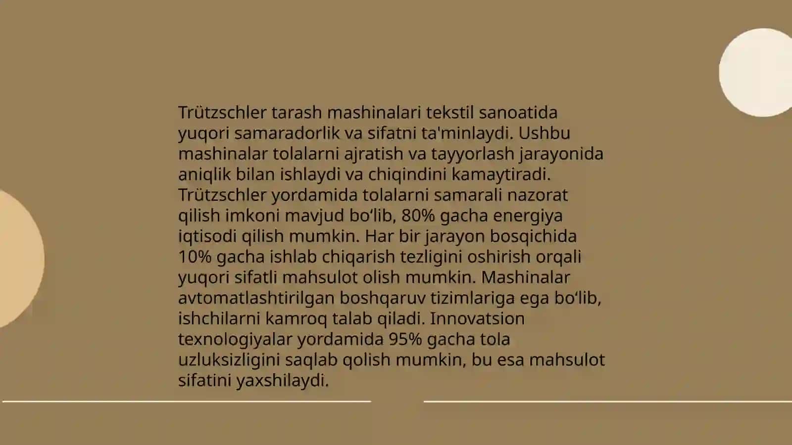 Trützschler tarash mashinalari 3