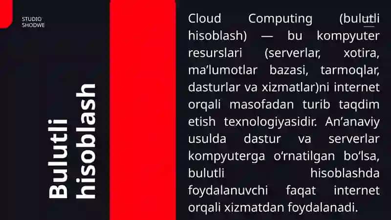 CLOUD COMPUTING VA SAOS, PAPA, LAOS 3