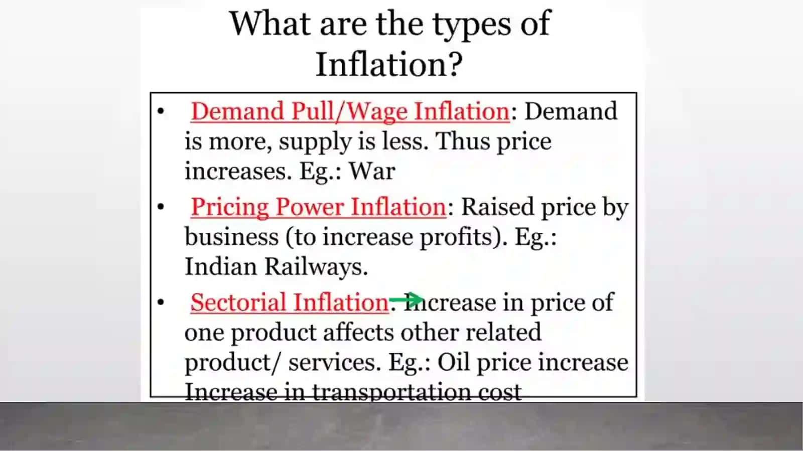 INFLATION THEORY 3