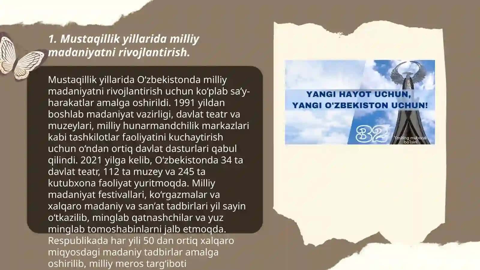 Mustaqillik yillarida madaniy hayot 3