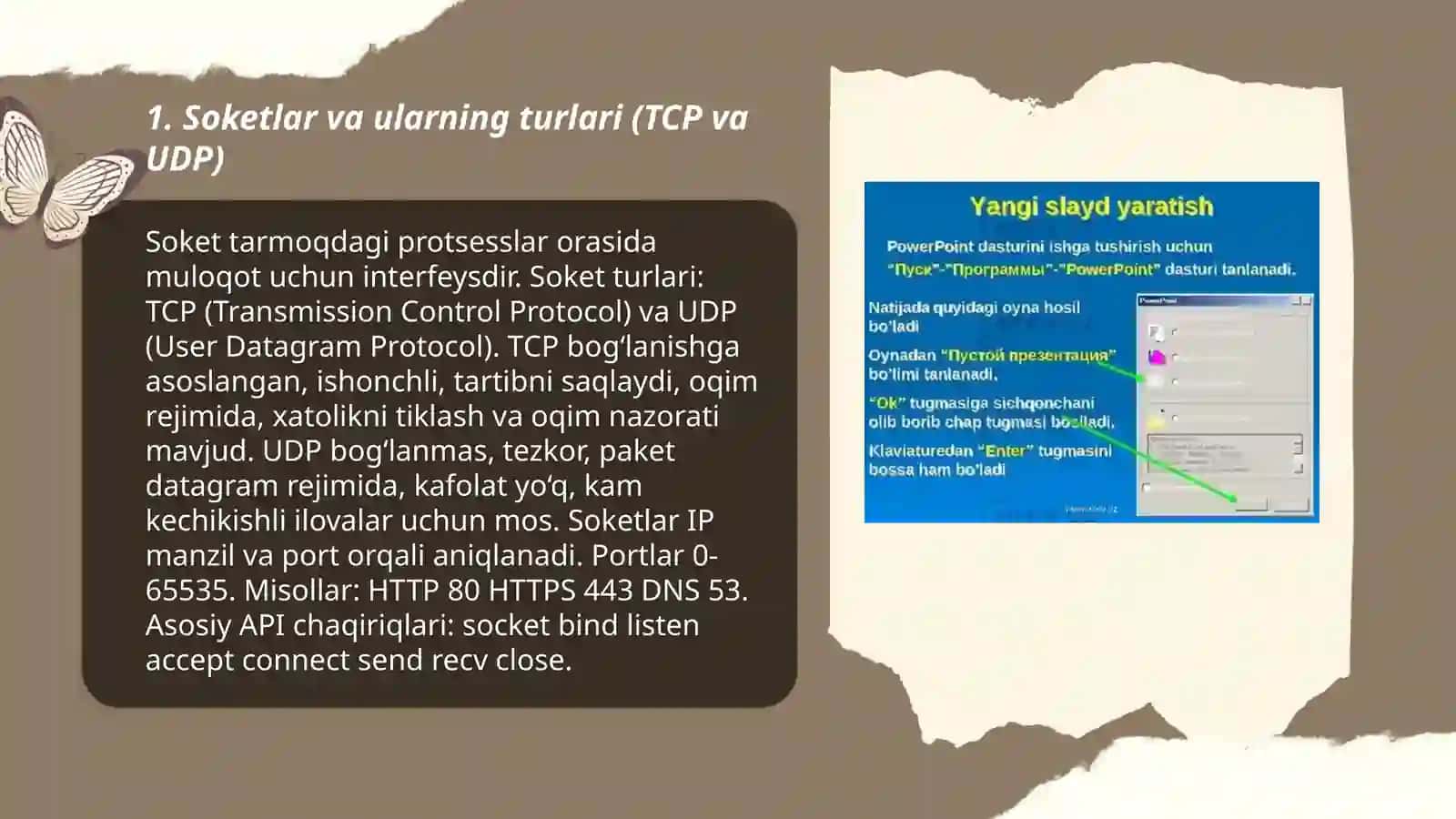 Kompyuter tarmoqlari fanidan tayyorlagan TAQDIMOTI 3