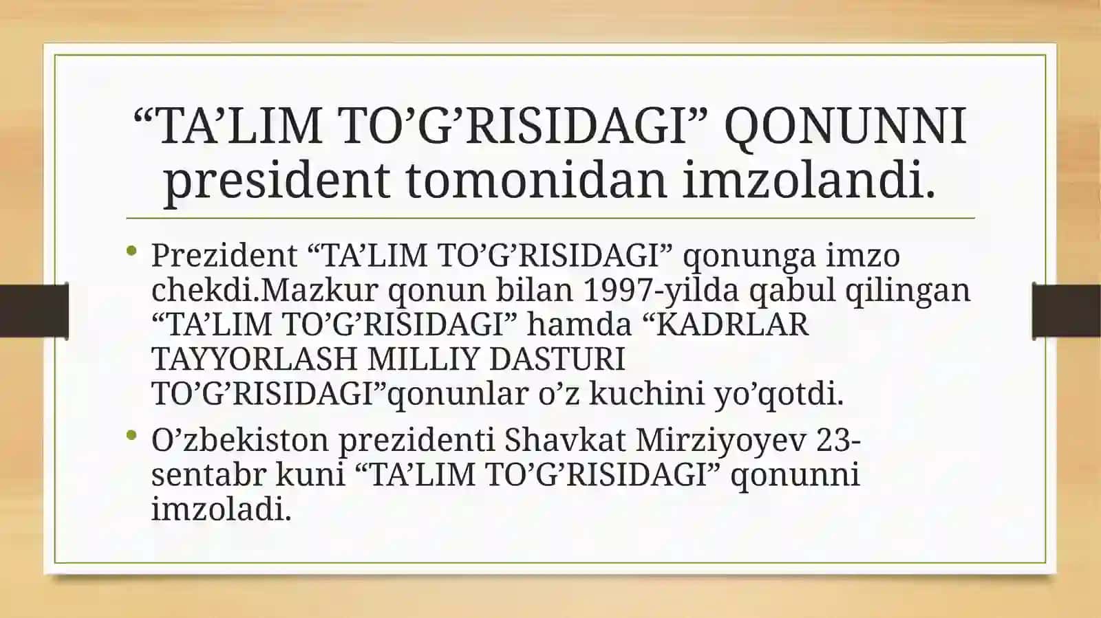 TA’LIM TO’G’RISIDAGI QONUNNI MAZMUNI 3
