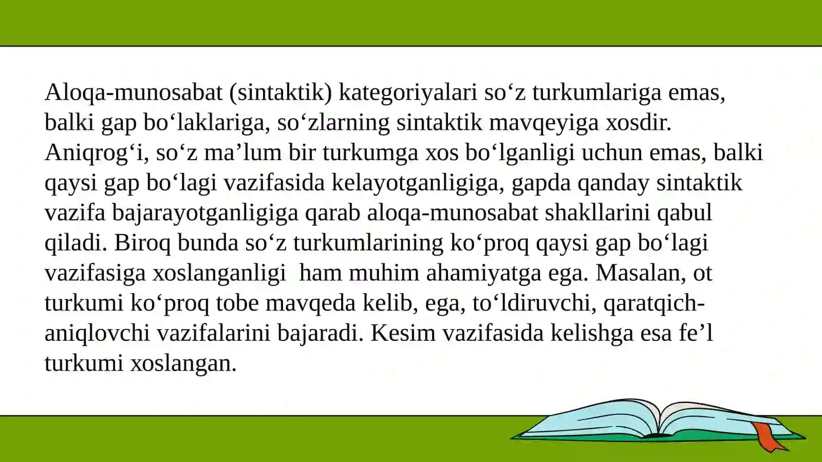 So‘zlarning sintaktik shakllari 3