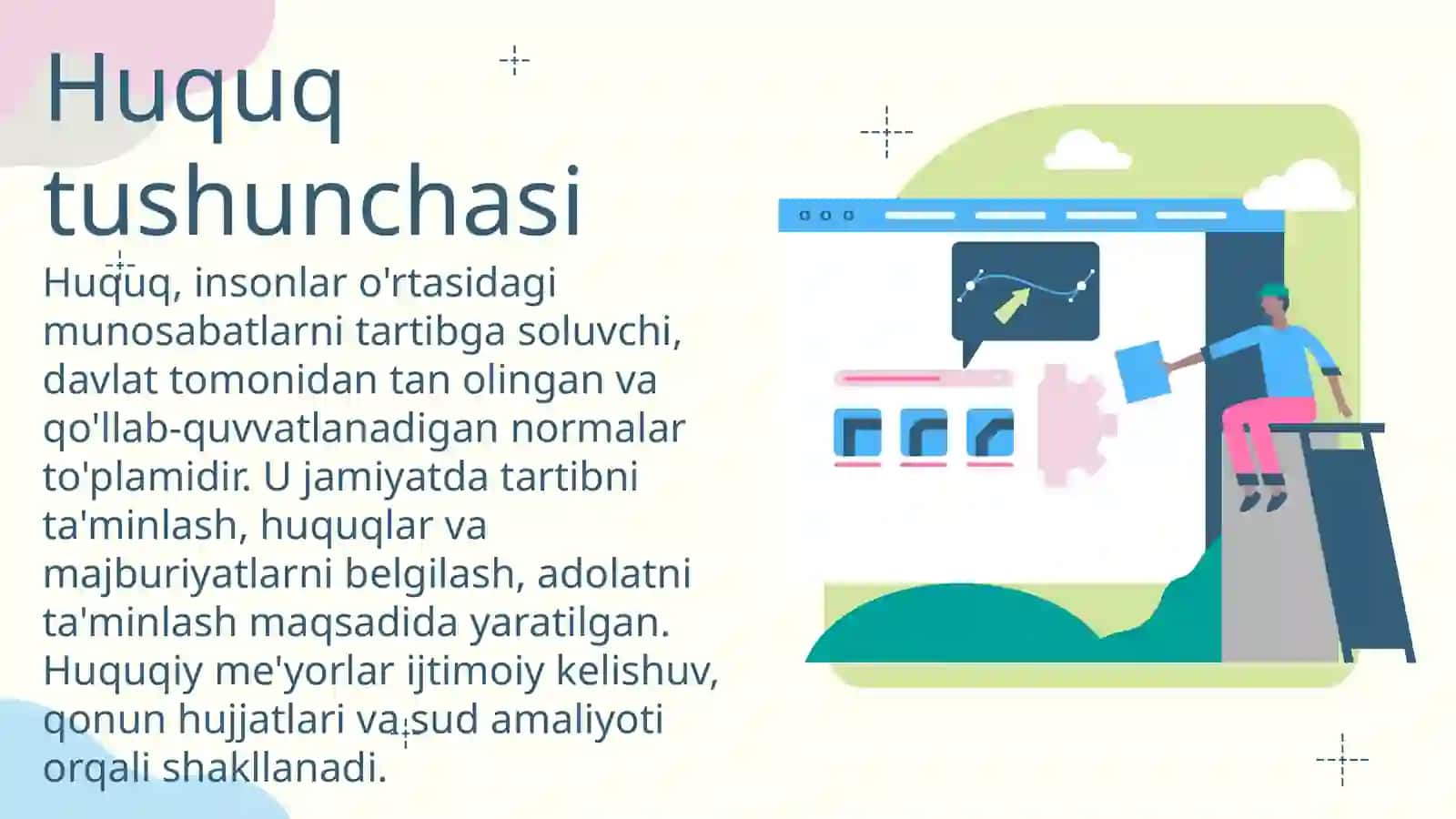 Huquq va axloq normalari o'rtasidagi munosabatlar 3