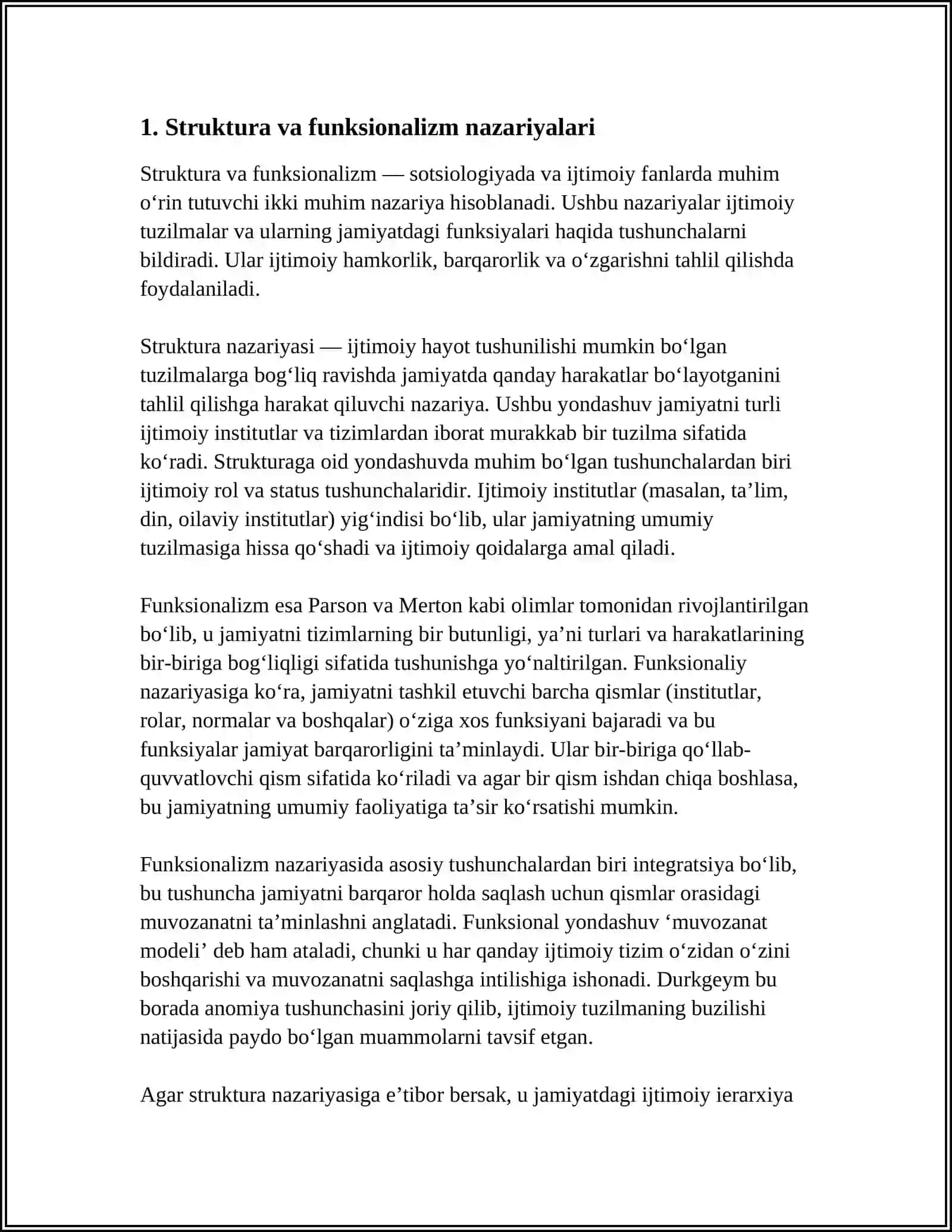 ROBERT MERTON VA UNING STRUKTURAVIY FUNKSIONALIZMI 3