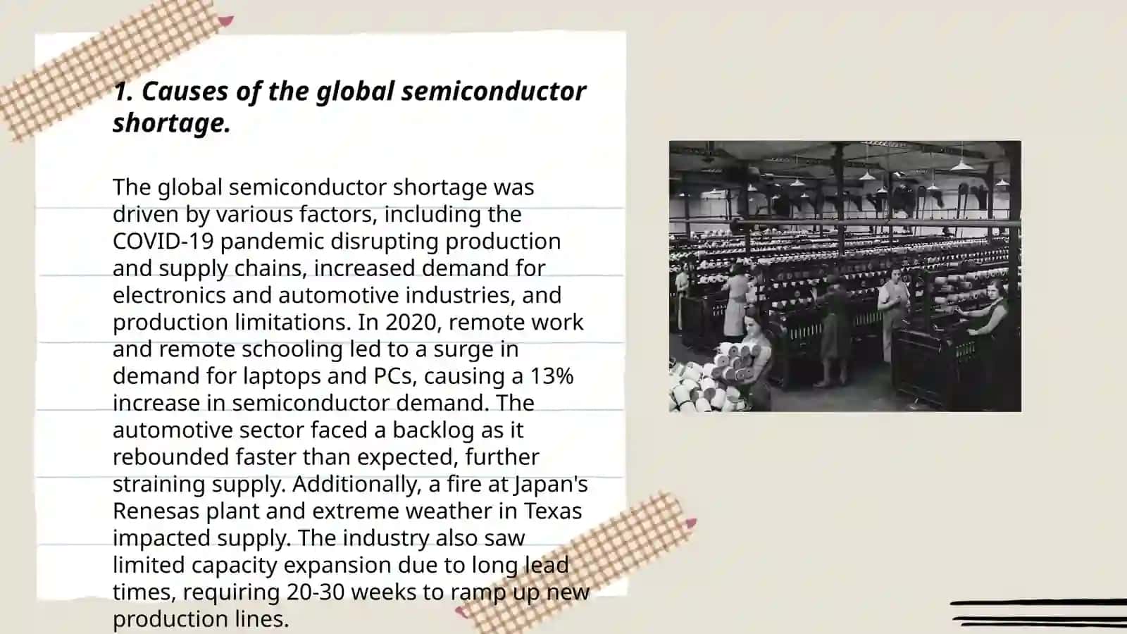 Global semiconductor shortage hurts the car industry 3