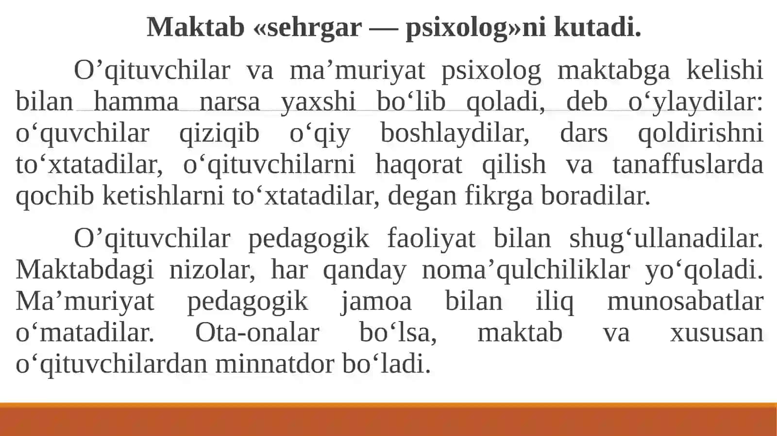 AMaliyotchi psixolog faoliyatining asosiy ko‘rinishlari 3