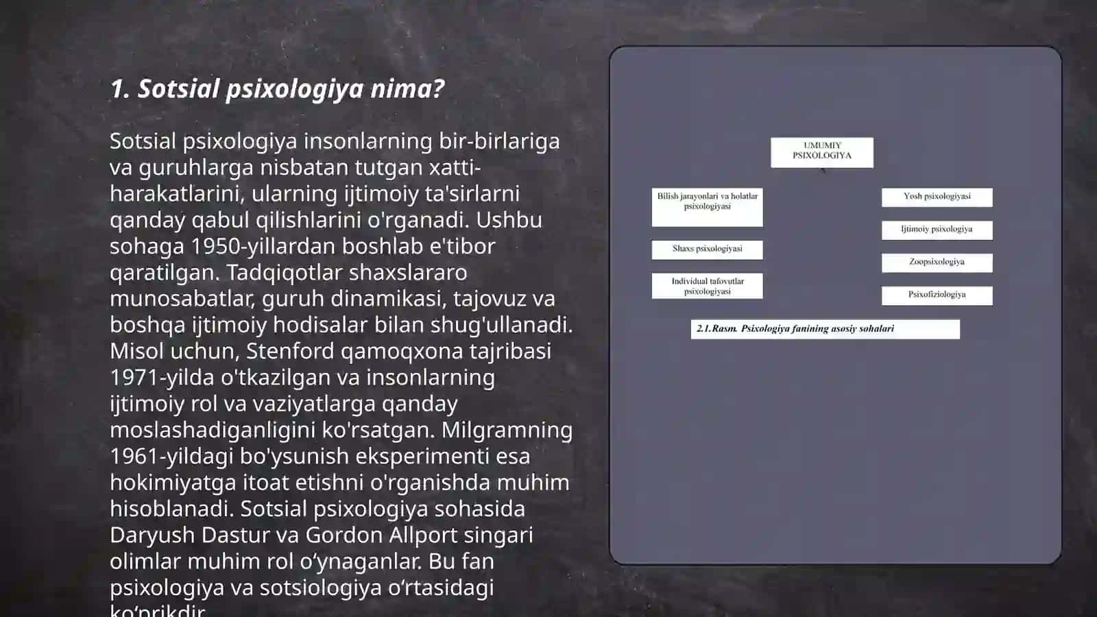 Sotsialogik psixologiya gʻoyalarning shakllanish tarixi 3