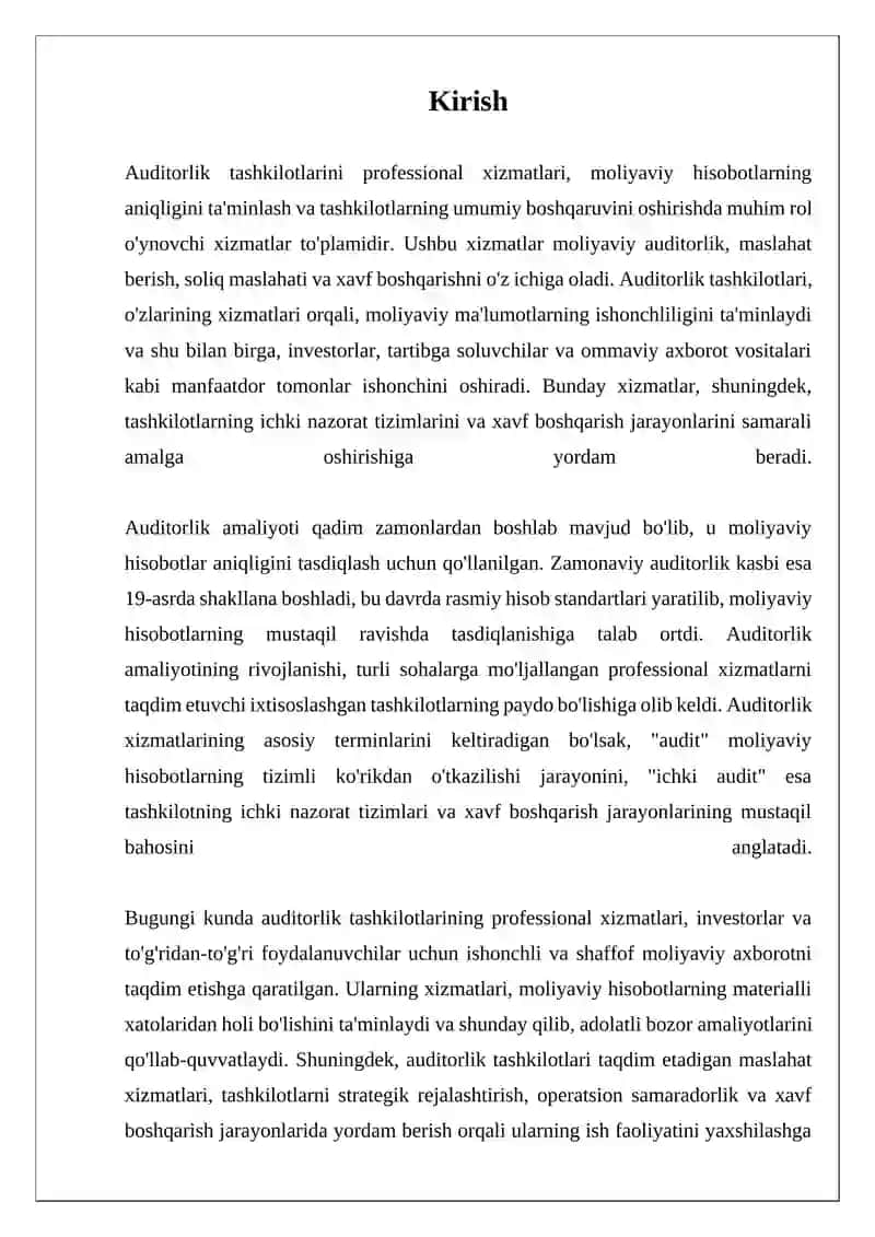 Auditorlik tashkilotlarini professional xizmatlari 3