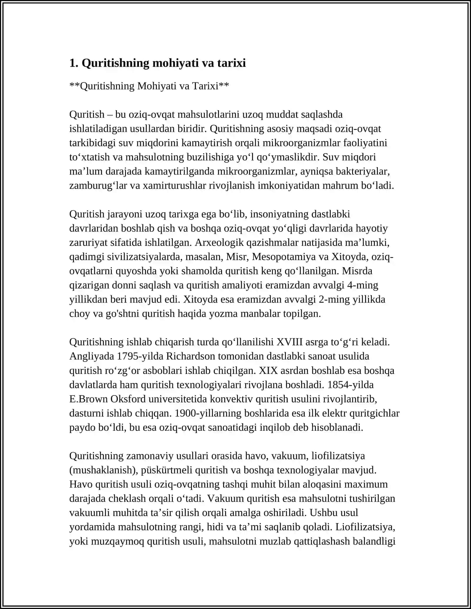 QURITISHNI MOHIYATI 3