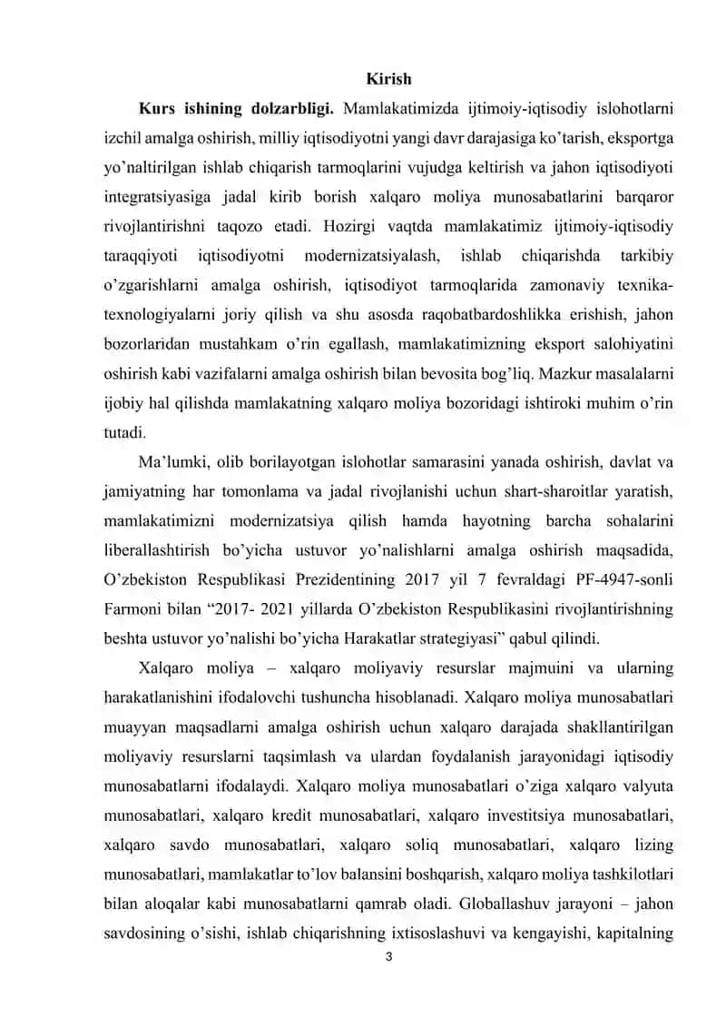 Global moliyaviy bozorlar va ularni tartibga solish vositalari 3
