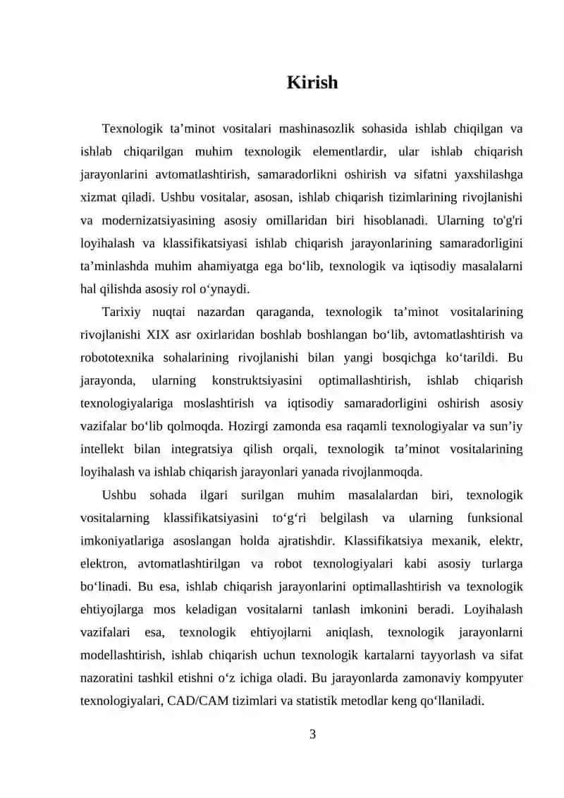 Mashinasozlik Texnologiyasi va Jihozlari 3