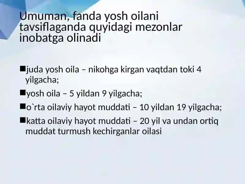 Yosh oila adaptatsiyasi va integratsiyasi 3