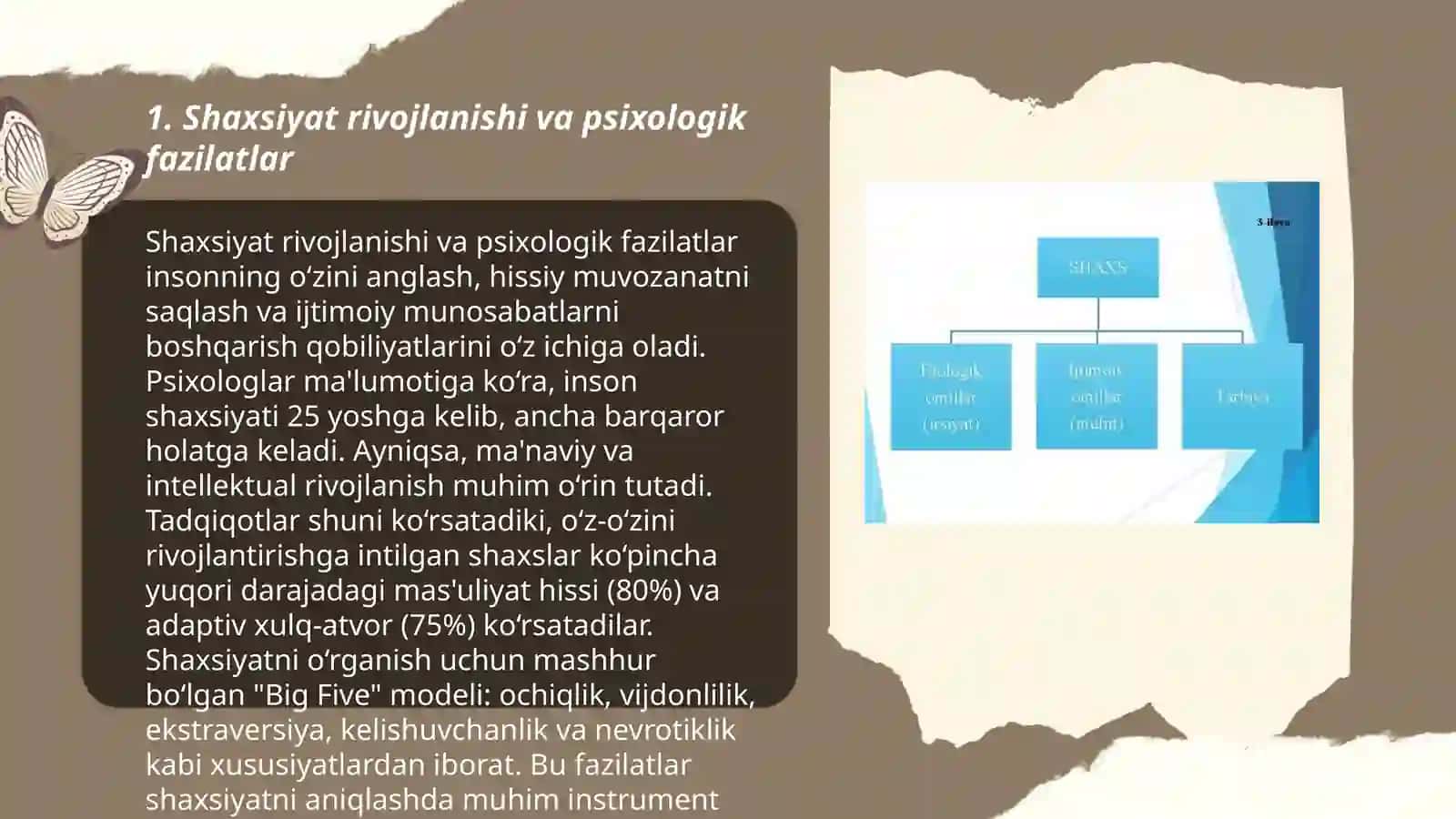 Shaxs pisixalogiyasi va kasbiy shakillanish 3