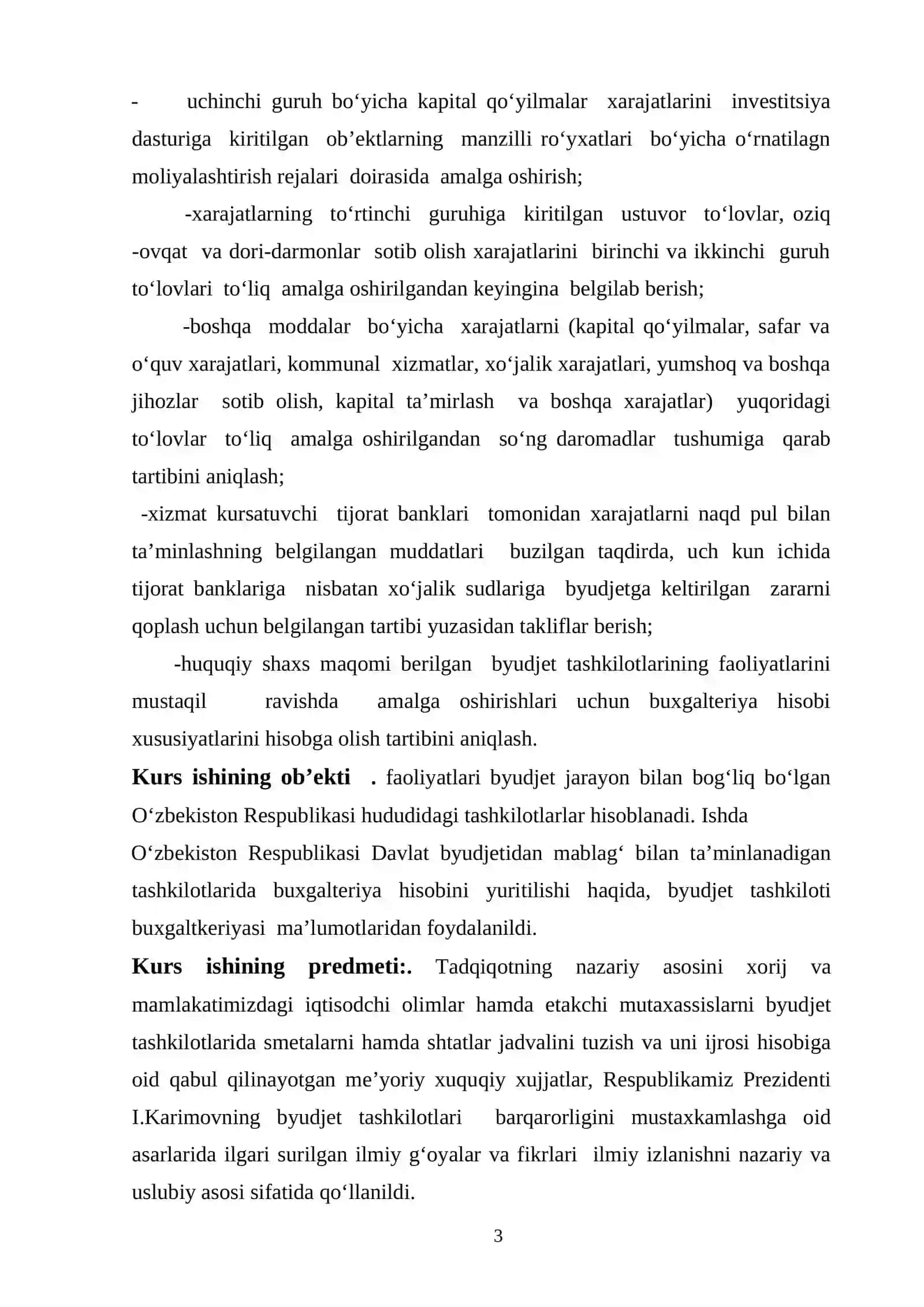 DAVLAT BYUDJETI XARAJATLARI TIZIMI 3