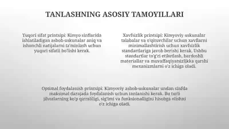 Kimyo O'Qitish Vositalari 3