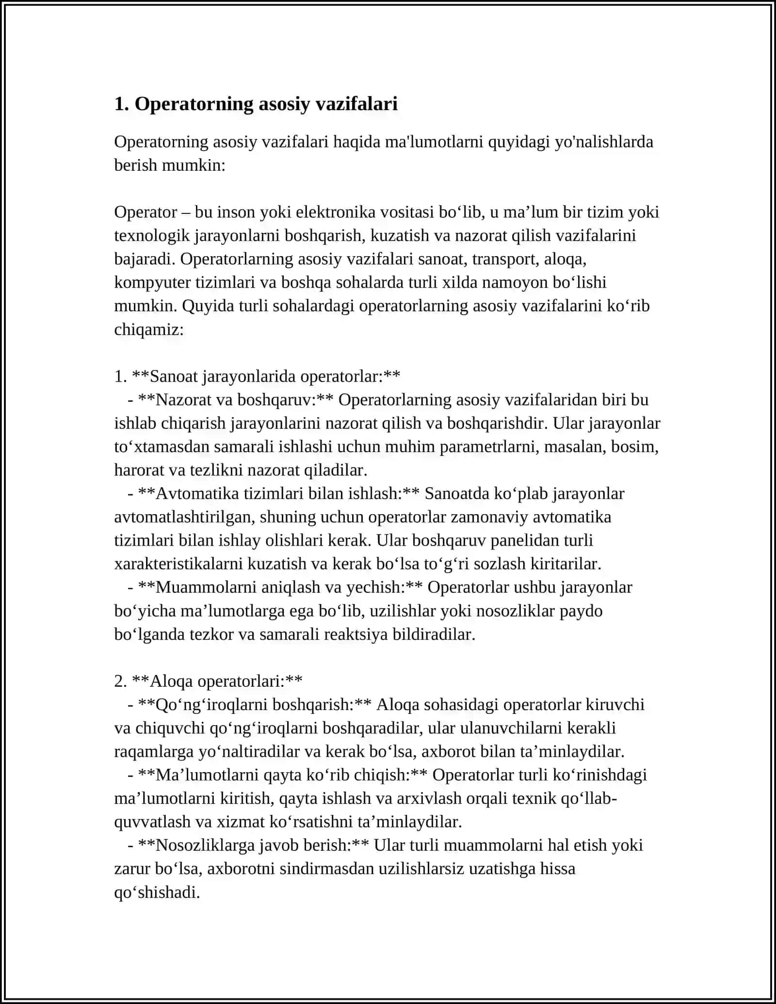 NEW OPERATORI VAZIFASI? 3