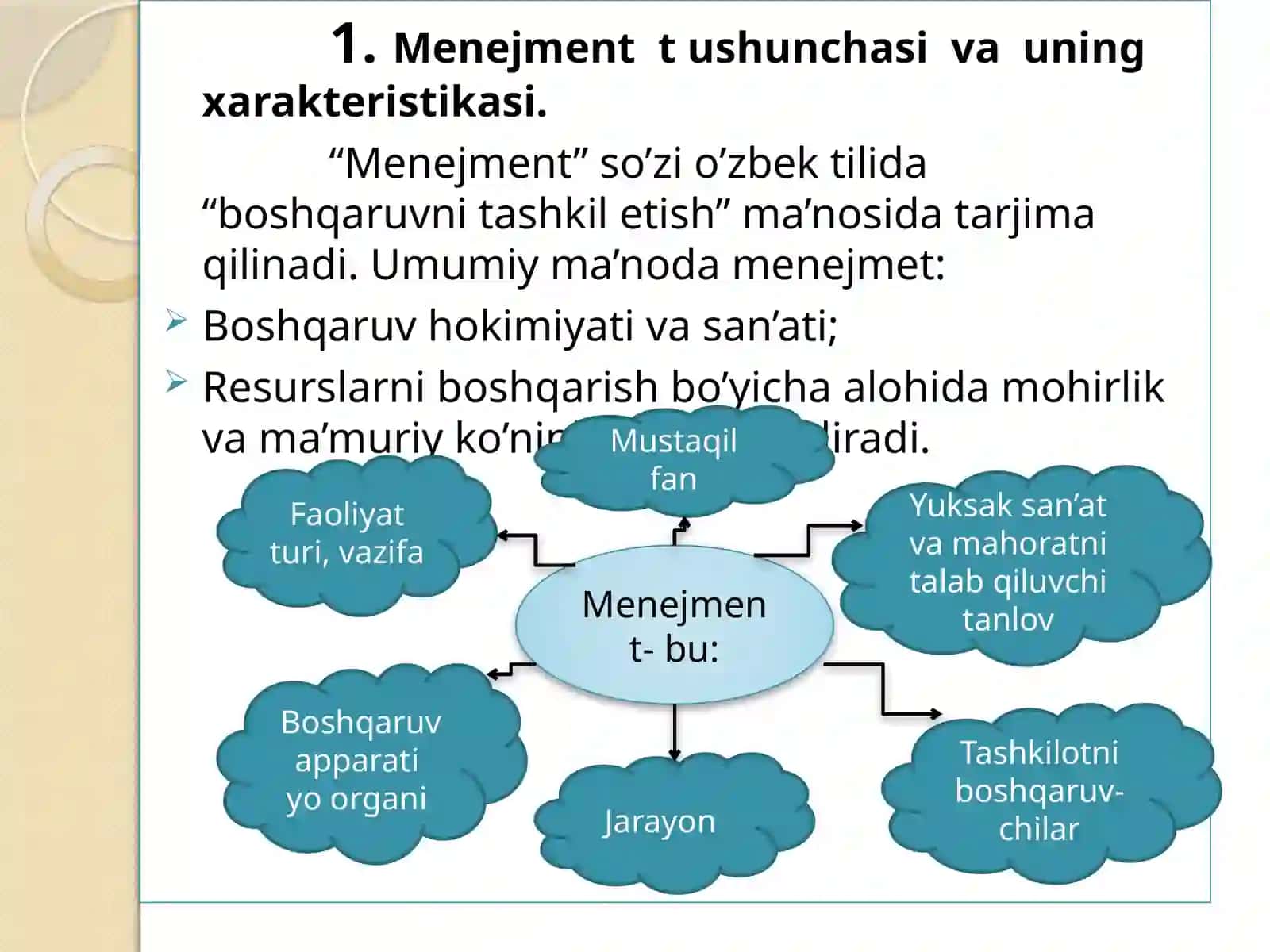 MENEJMENT TURLARI 3
