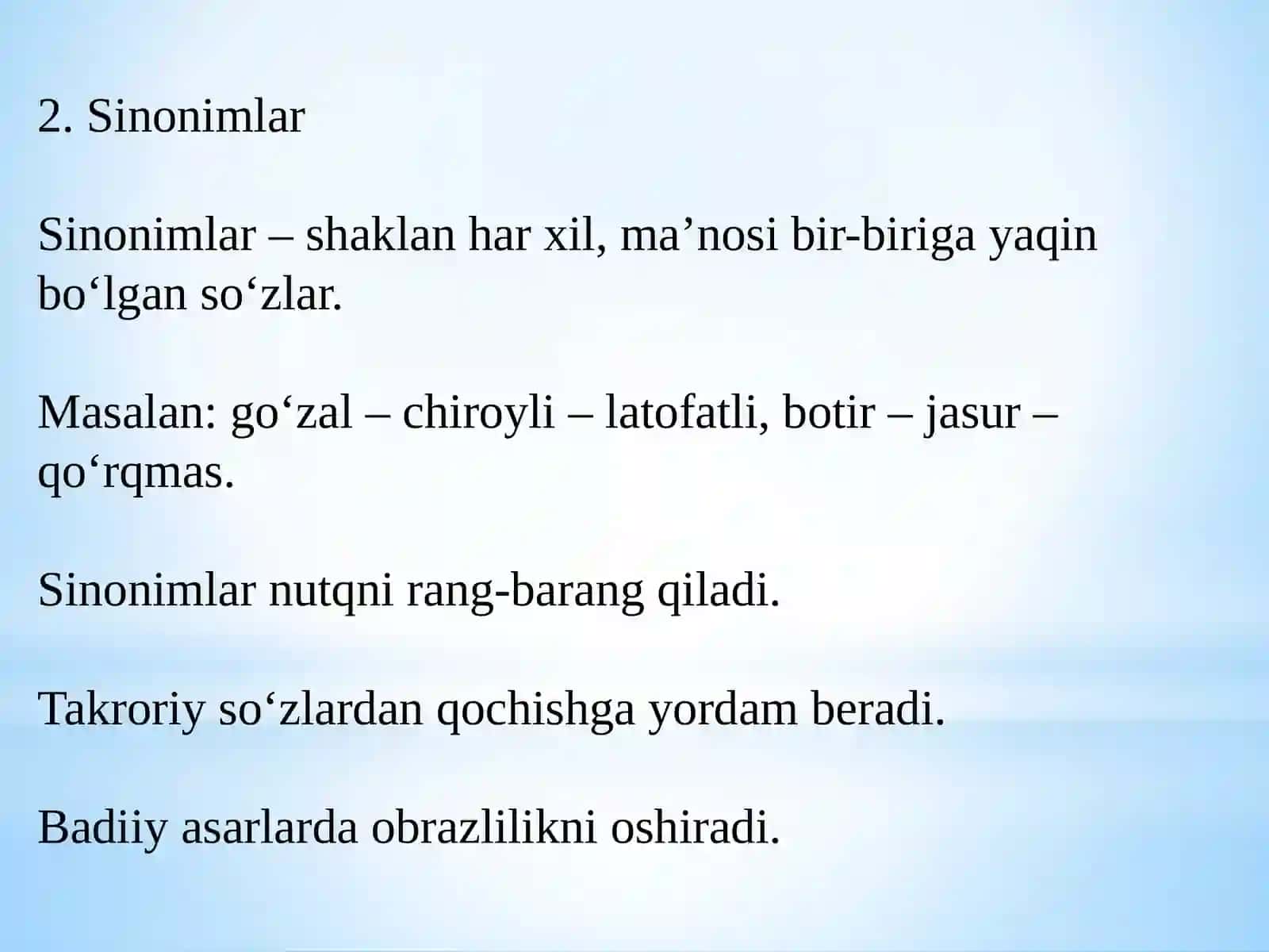 Leksik boylikni oshirish 3