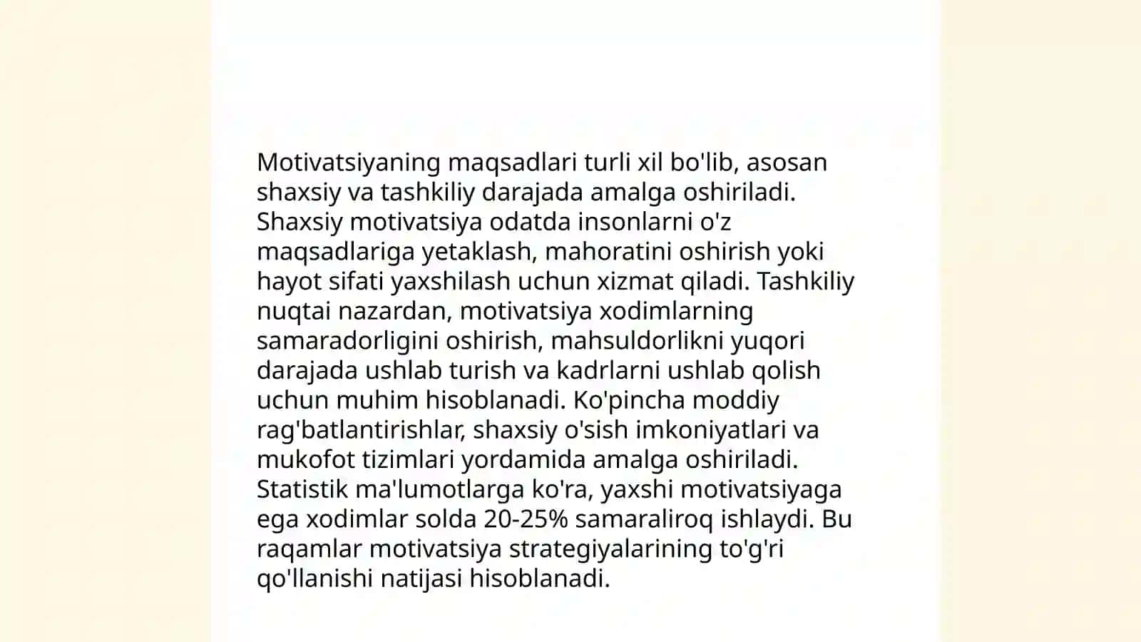 Motivatsiya 3