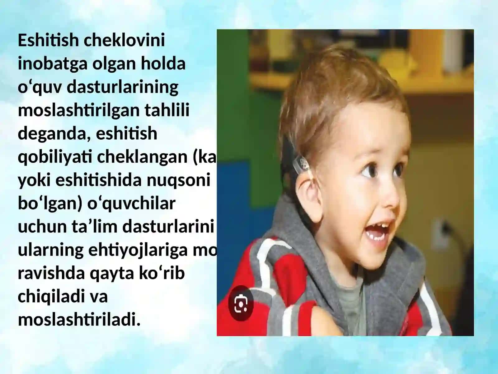 Eshitishida nuqsoni boʻlgan bolalar taʼlim mazmuni 3