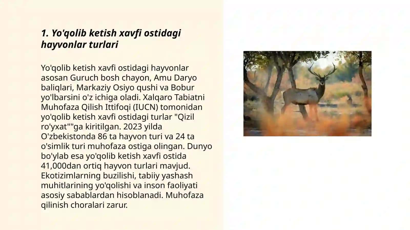 O’zbekiston Respublikasi «Qizil kitob»ining nashrlarini tahlili. (Hayvonlar qismi) 3
