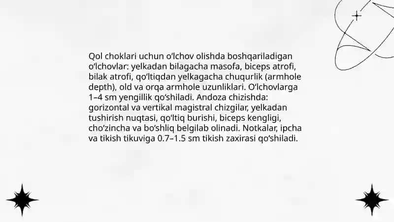 Qol choklariga namunalar tayyorlash 3