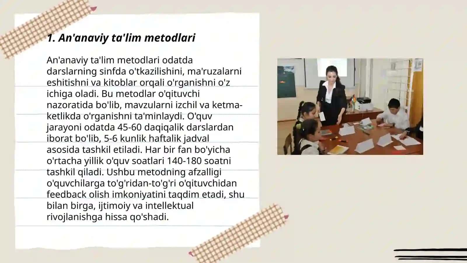 Ta'lim metodlari va vositalari 3