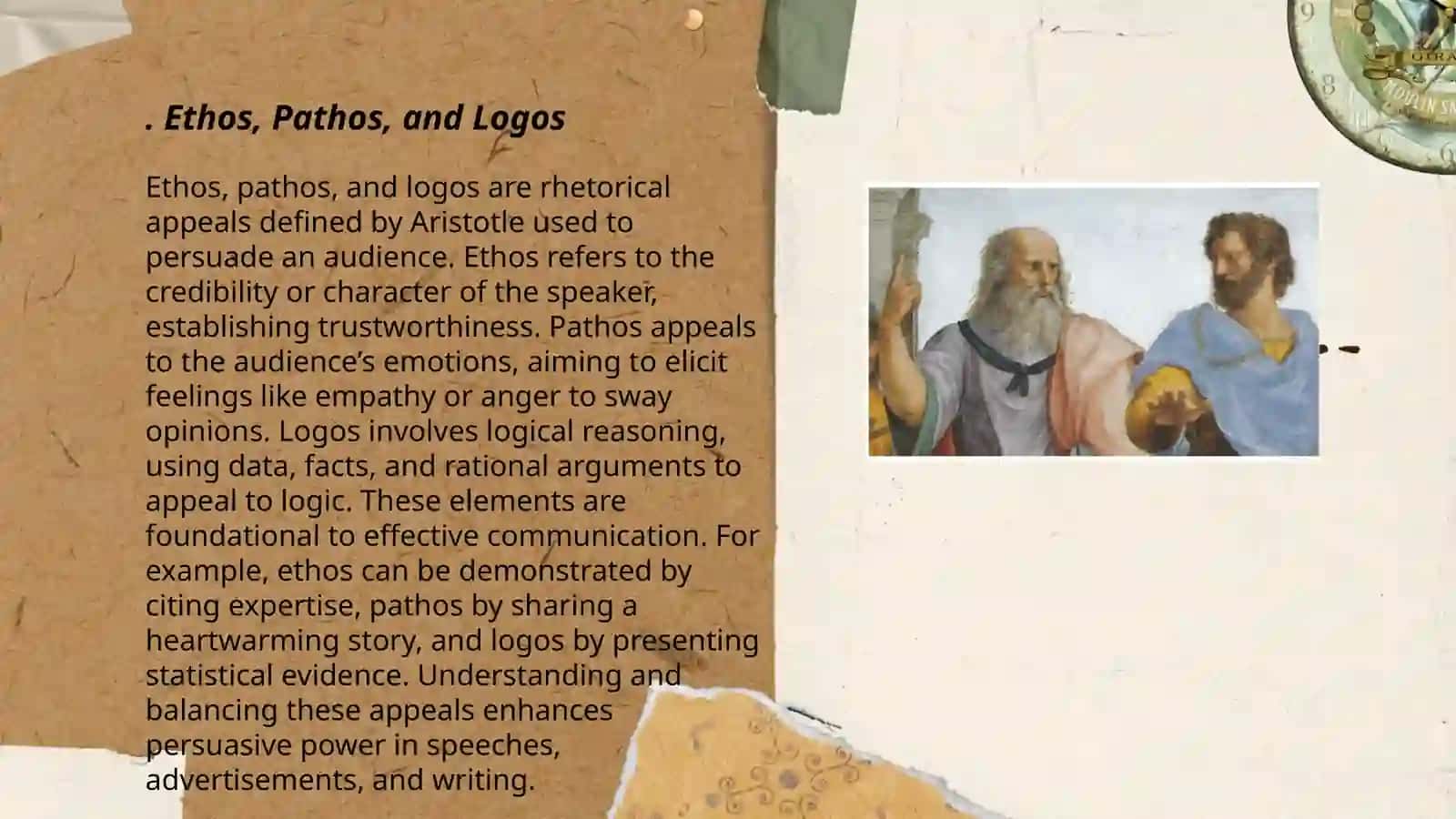 Aristotle's views on the Art of Rhetoric 3