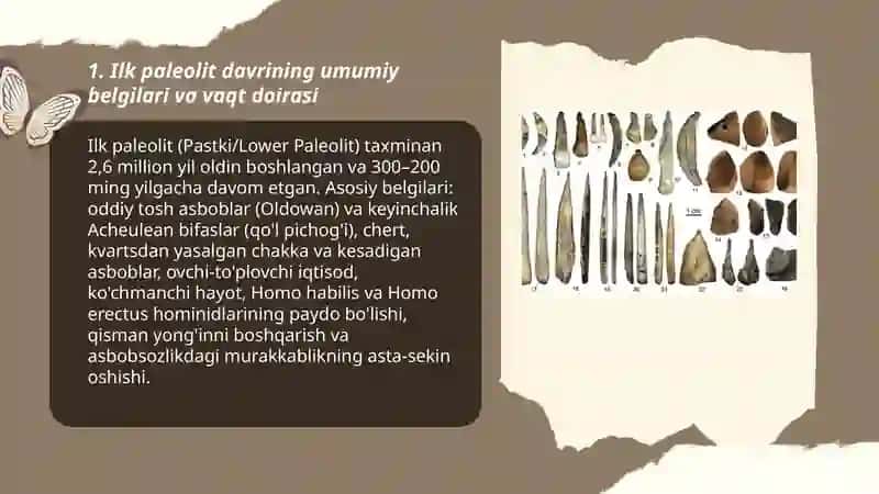 Ilk paleolit davri arxeologiyasi 3