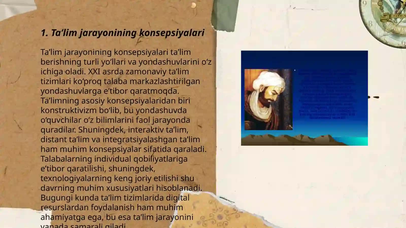 Taʼlim jarayonining konsepsiyalari 3