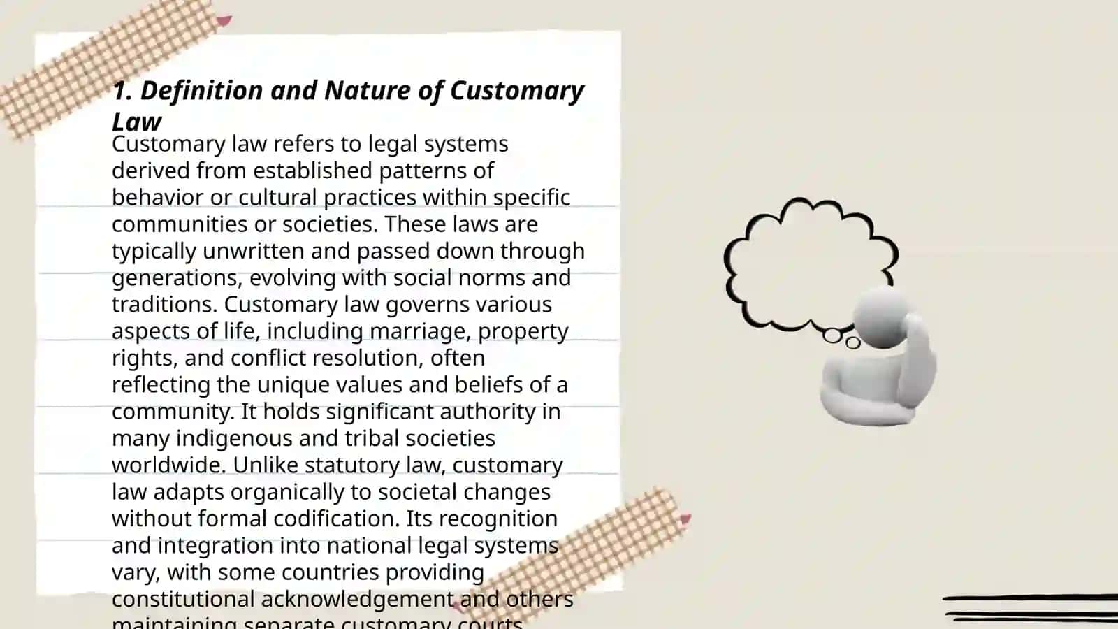 Customary Law 3