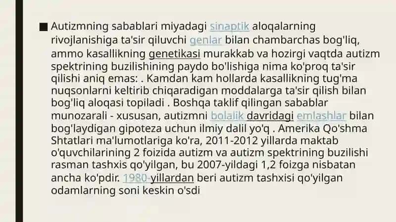 Bolalar autizmi 3