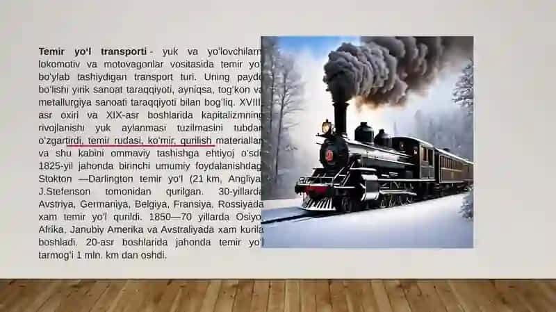 Temir yo'l transporti 3