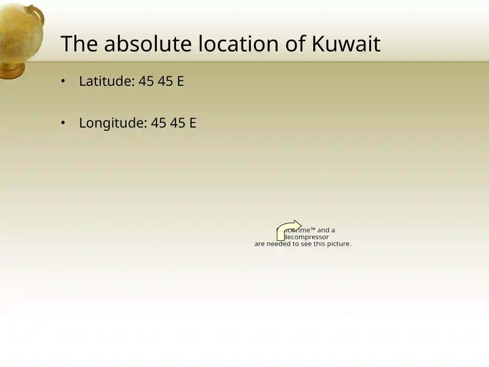 The Five Themes of Geography within Kuwait 3