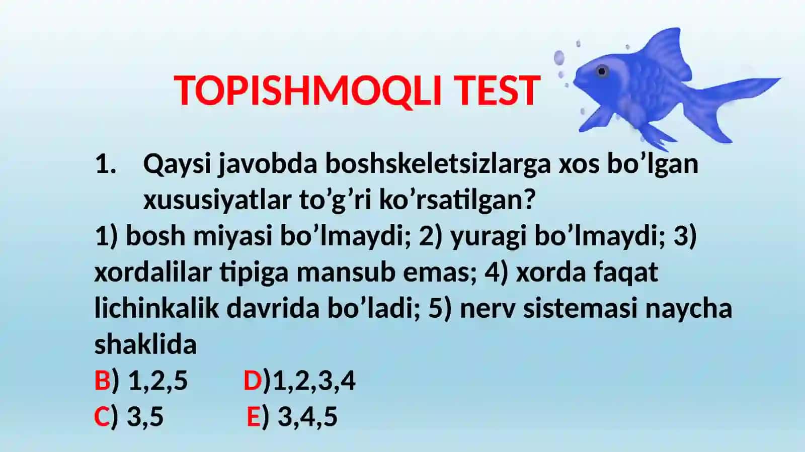 Baliqlarning ichki tuzilishi 3