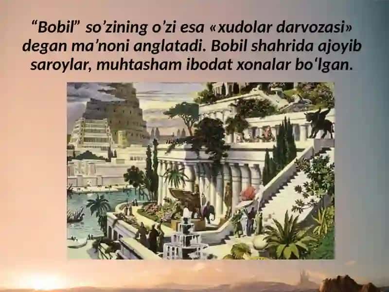 Qadimgi Bobil podsholigi 3