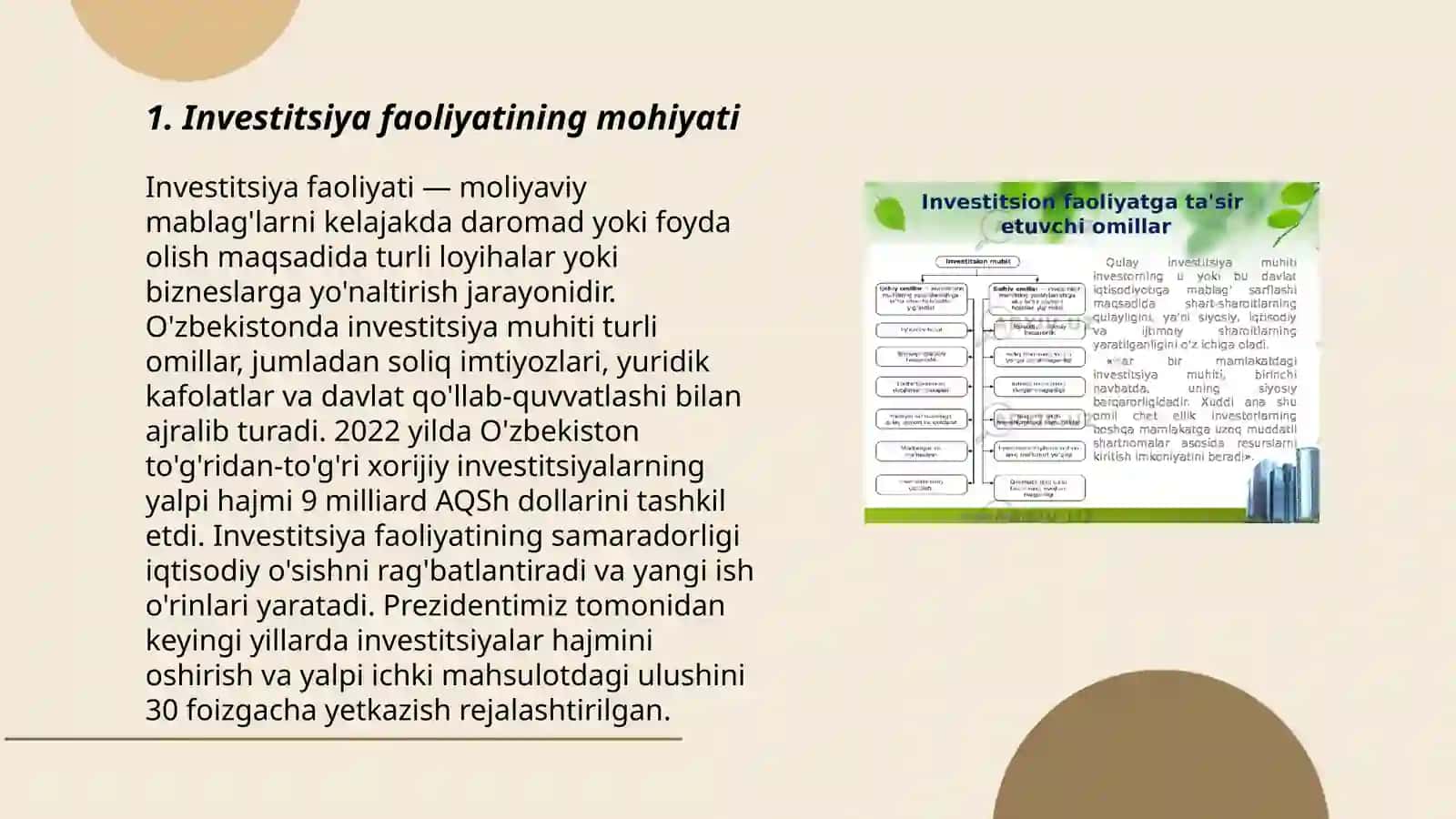 Investitsiya faoliyatini moliyalashtirish manbalari va usullari 3