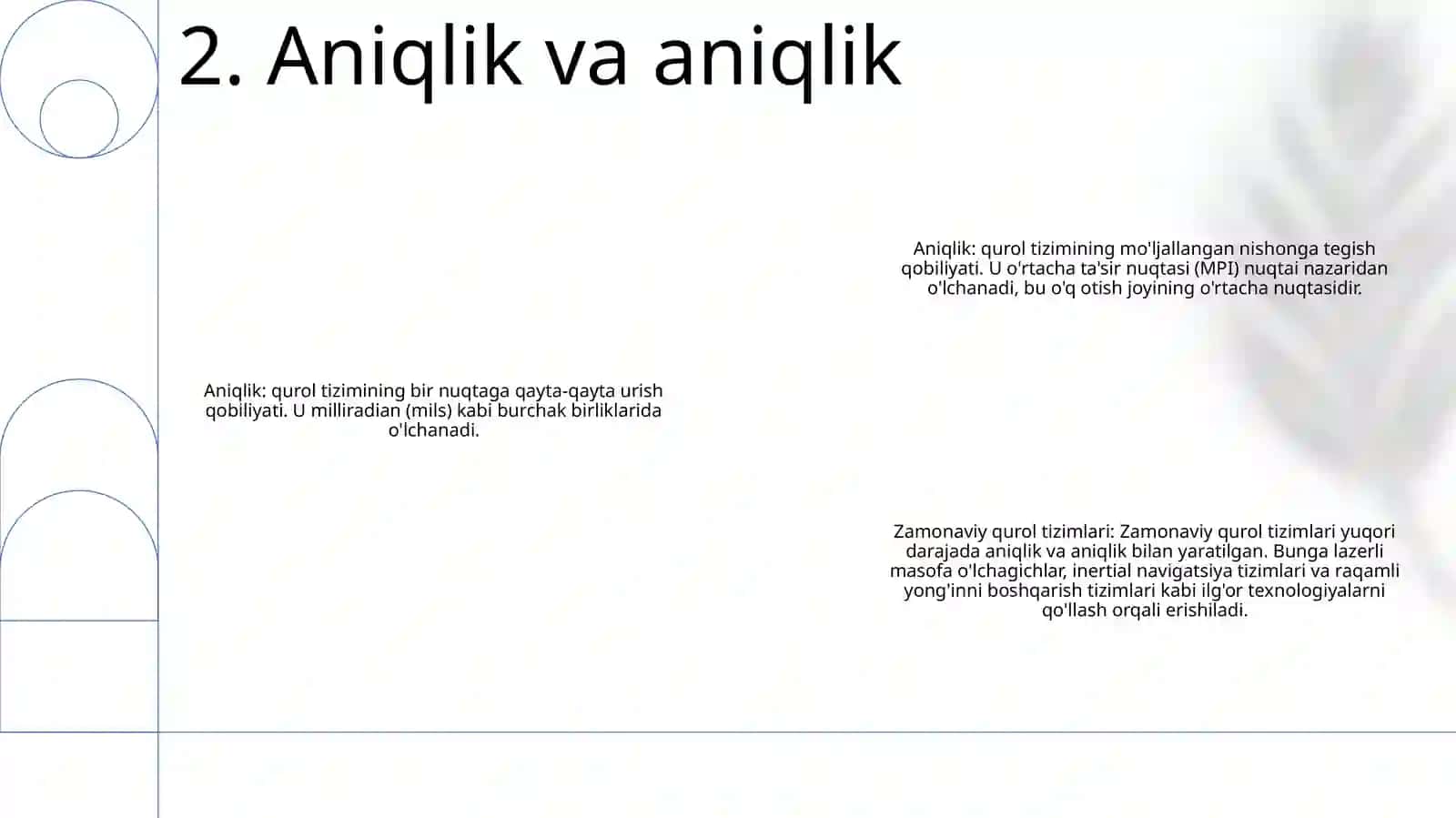 Zamonaviy Qurolsozlik Haqida 3