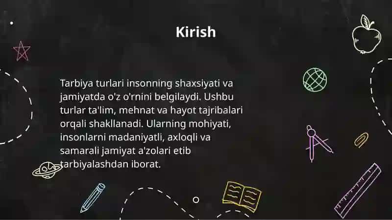 Tarbiya turlari va ularning mohiyati 3